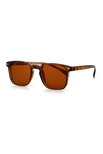 Nilu Moda Leopard Patterned Women's Men's Unisex Sunglasses