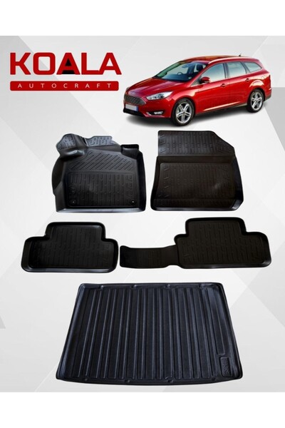 KoalaOtoTekstil Ford Focus 5 STATİON WAGON (2018-2025) Ile Uyumlu - Araca Öze...