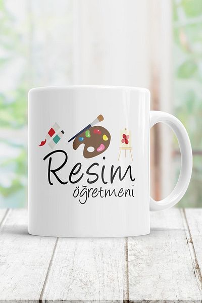 ÇELİKLER HEDİYE Ressim Teacher Printed Mug