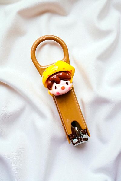 PETEK AKSESUAR Cute Figure Nail Clipper Caramel