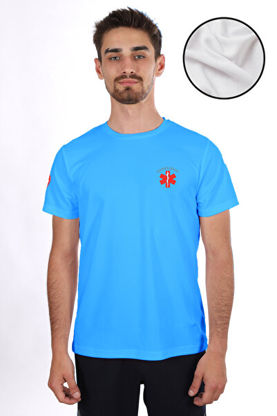 Pratik Medikal Tirkizna majica Paramedic Dry Touch okrugla kragna unisex