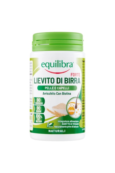Equilibra DROJDIE DE BERE, sursă de vitamine B si biotină pentru păr și piele...