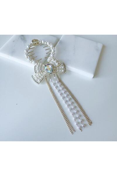 Venus Design Taşlı Topuz Tokası