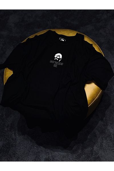 Spark Collection Babayigit (Only The Dead See) 100% βαμβακερό μπλουζάκι με λαιμόκοψη με λαιμόκοψη