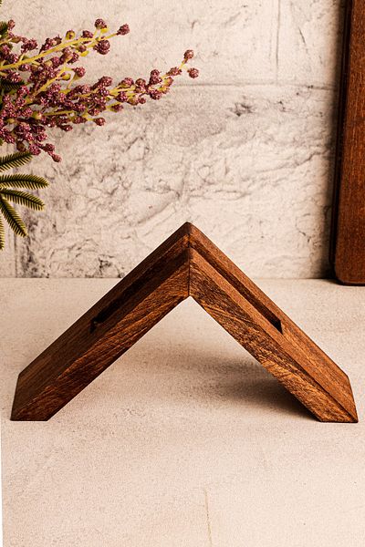 Snippy Elegante - Wooden Decorative Napkin Holder Filter Coffee Strainer Stand Napkin Stand