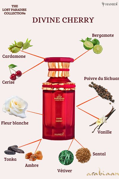 Hamidi DIVINE CHERRY By Eau De Parfum Spray 100ML Unisex