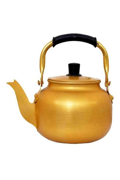 Türkiye Aluminium Tea Kettle Gold/Black 1Liters
