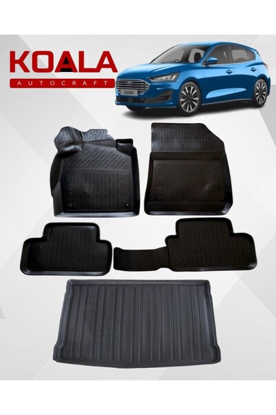 KoalaOtoTekstil Ford Focus 5 Hatchback Tamir Kitli Bagaj (2018-2025) Ile Uyum...