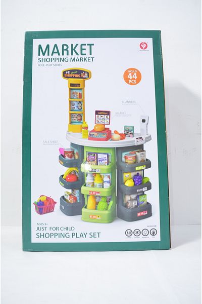 Generica Kids Shopping Playset - 44 Pieces - Interactive Educational Toy