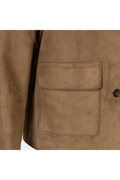 Desa Limited Edition Women's Mink Suede Short Jacket