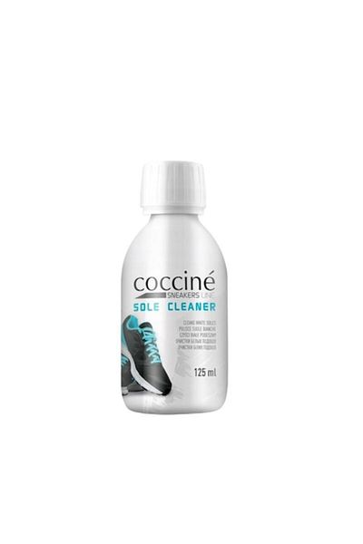 Coccine Soluție de curățare a tălpilor pentru pantofi și teniși albi, curățare - Formulă puternică de curățare - Incolor, 125 ml