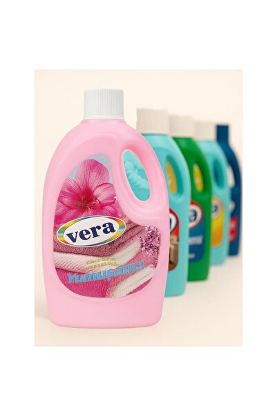 Vera 6*2,5L Temizlik Seti;Yumuşatıcı BulaşıkD. Sıvı Sabun Kıvamlı Ç. Suyu Der...