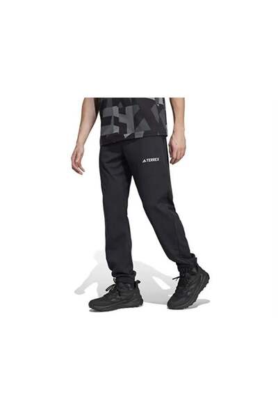 adidas Mt knit pants men's outdoor sweatpants jf3711 black