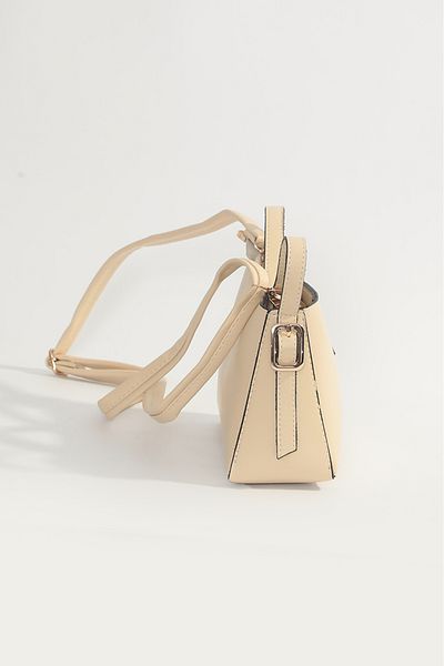 By-Kuss Cream Square Bag