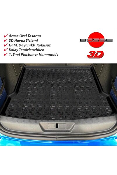 BOSSE Ford Courier Bagaj Havuzu Combi 2014 2022 Arası Bagaj Havuzu Pro