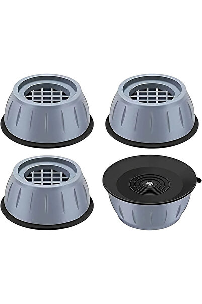 poswicon White Goods Leg Washing Machine Furniture Anti-Vibration Anti-Slip and 4cm Riser Set of 4