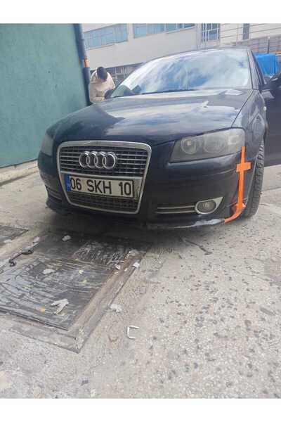 HM Fiberglass AUDİ A3 8P 2004-08 ÖN TAMPON EKİ - BOYASIZ - FİBERGLASS