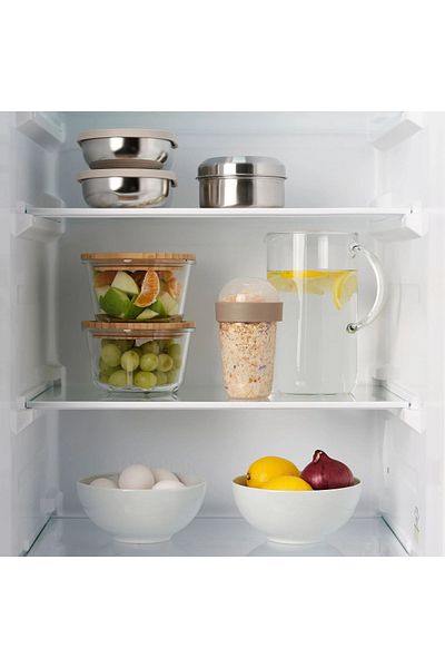 IKEA Splıtterny Snack Container Light Grey-Brown 300 ml 30586293