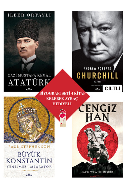Kronik Kitap Gazi Mustafa Kemal Atatürk - Churchill (CİLTLİ) - Büyük Konstant...