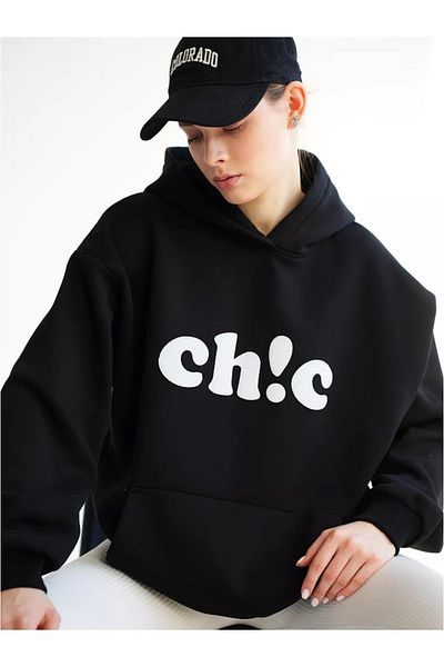 Kalic Studio Cupla Unisex Ch!C Sweatshirt Black