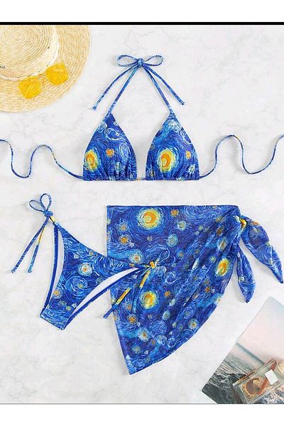 nuriçgiyim Set pareo bikini