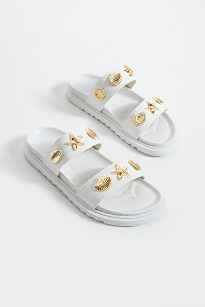 Yula Fashion Shoes Γυναικείες άνετες παντόφλες σόλας Jota Deniz Yıldızı με δι...