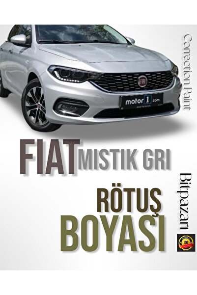izmir bit pazarı Fiat Egea Metalik Mistik Gri - 612 - Profesyonel Rötüş Boyas...