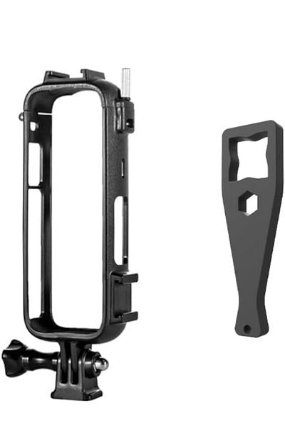 SUREWO Protective Frame for Insta 360 X4 Camera with 2 Cold Shoe Mounting Systems