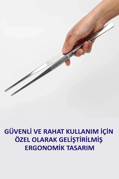 poswicon Yeni Nesil CHEF Maşası Cımbızı 30cm Masterchef Cımbızı Pratik Mutfak...