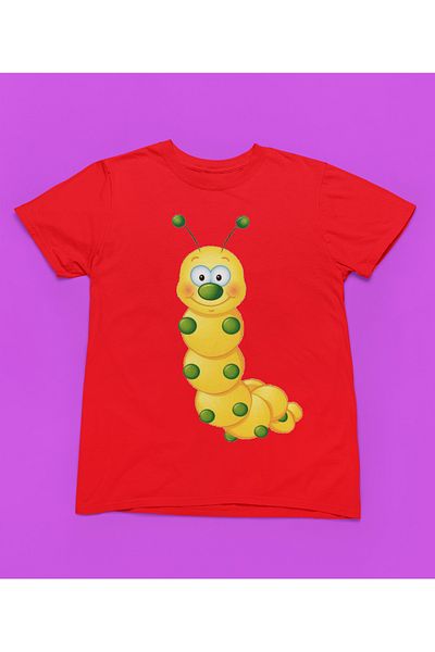 MAGORS Stil-X Cute Turtleneck Printed Cycling Neck 100% Cotton Girl's Tshirt White,Yellow, Black,Red