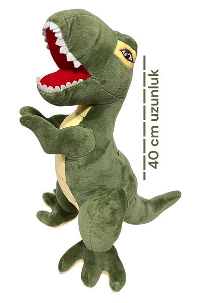 Ailenizin Oyuncakçısı Dinosaur Plush Toy Big Size 40cm Imported Quality Fabric