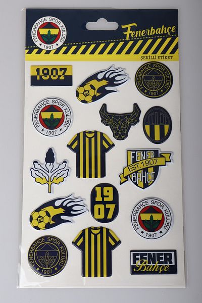 Fenerbahçe Licensed 3D Shaped Sticker/Sticker with Dekomus