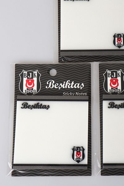 Beşiktaş "dekomus Pocket Notebook Gifted" Αδειτωμένο "μονό" Διαφανές Post-it 50 Φύλλα