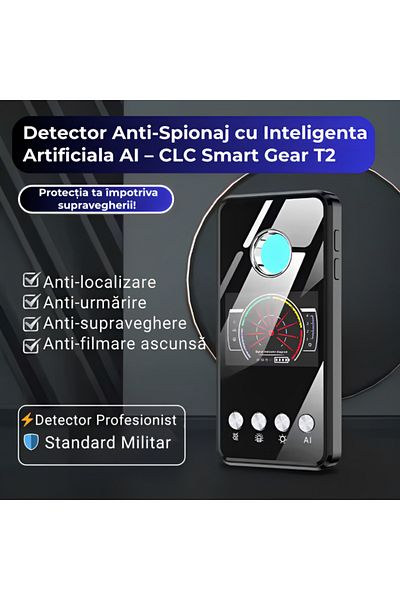 CLC SmartGear Hidden microphone and spy camera detector, car GPS detection, privacy and security protection
