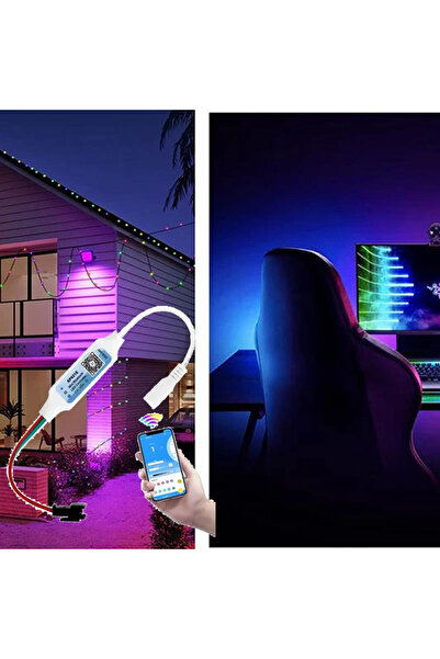 KARAKÖY LED SHOP Karaköy Led Shop - SP621E RGB Pixel Led Bluetoothlu Mini Kontrol Modülü