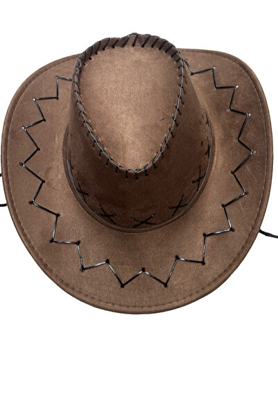 Muensu Süet Fötr, Şapka Yazlık Katlanabilir Lüks Fötr, Güneşlik, Süet