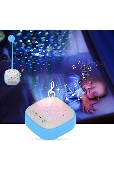 Slons Aksesuar Bebek uyku yardımcısı müzik kutusu melodili gece lambası proje...
