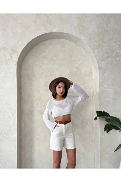 Wear Up Gabardine Fabric Shorts