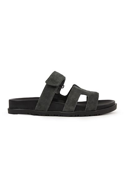 Pegia Women's Strappy Suede Slippers 215516
