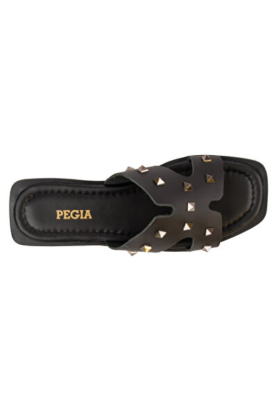 Pegia Genuine Leather Women's Slippers Dg6057