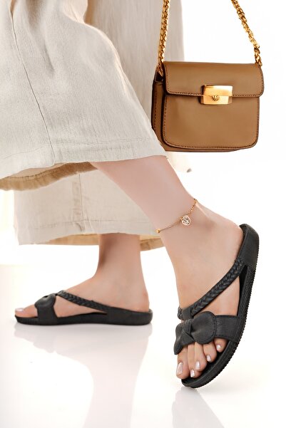 Modafırsat Жіночі тапочки, не ковзають, водонепроникні, стильні, для дому, на пляж, літні, повсякденні тапочки