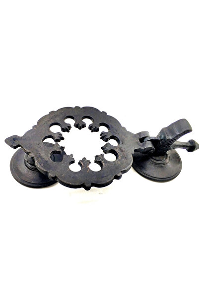 Nemere مقبض باب عثماني من النحاس بتصميم عتيق، تاكتاك - 265x75 مم، أوكسيد نيمي...