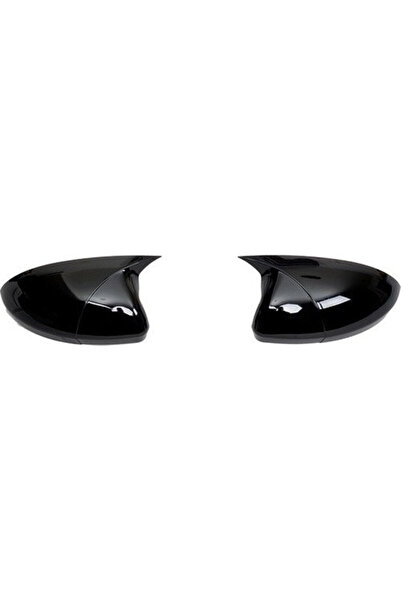 DELUXETUNING Capace oglinda compatibile cu Audi A4 B8 2009-2015 Negru lucios ...