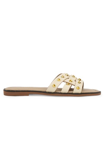 Pegia Genuine Leather Women's Slippers Dg6058