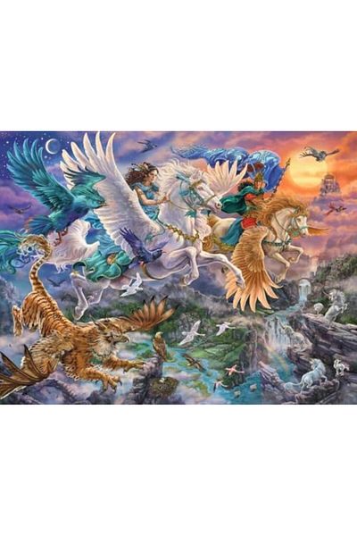 STOREMAX 2000P Puzzle Winged Horse, Jigsaw Puzzle Star Buy Bz 1087243