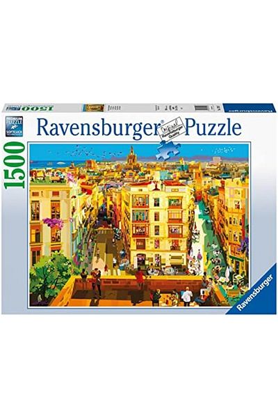 STOREMAX 171927 1500 Piece Puzzle Food in Valencia Star Buy Bz 1087243