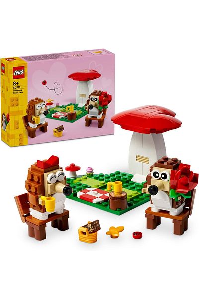 STOREMAX Ntwork Hedgehog Picnic 40711, Toy Construction Set for Boys and Girls, Birthday Gift