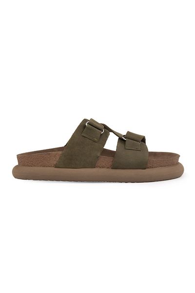 Pegia Women's Genuine Nubuck Slippers 215544