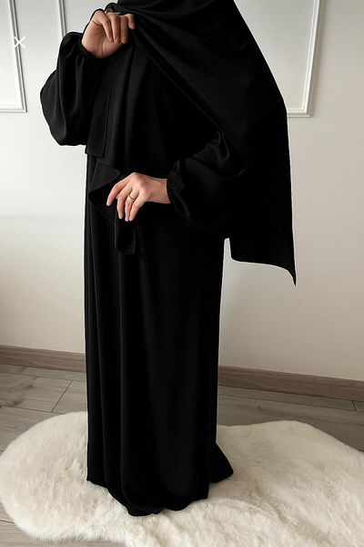 MARDİYE OFFİCİAL Medina Silk Shawl Ferace Suit Daily