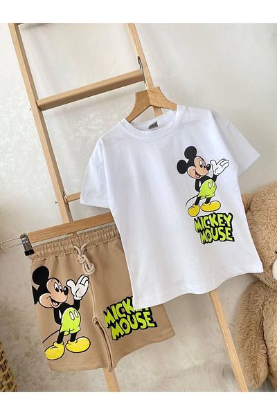 H&Z KİDS Unisex Children's Summer Suit